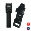 ABUS - Antivol Pliable à Alarme Bordo Alarm 6000A - 90 Cm